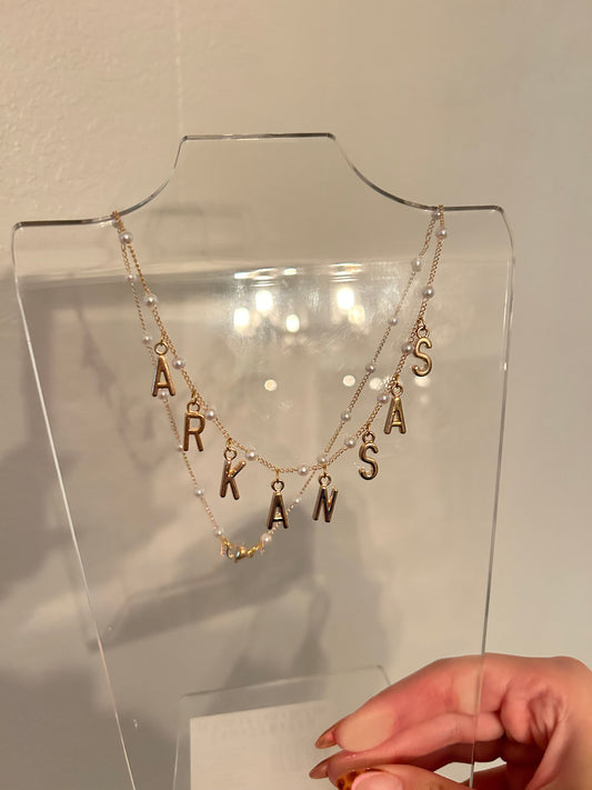 Arkansas Charm Necklace